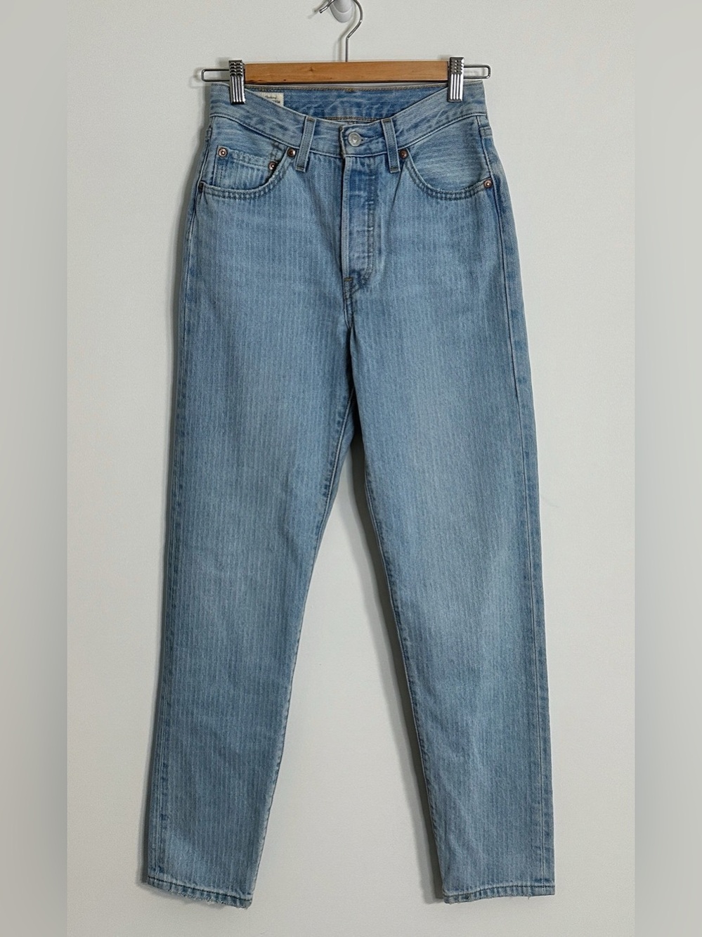 Levi's Premium 501 '81 High Rise Straight Jeans - Light Wash